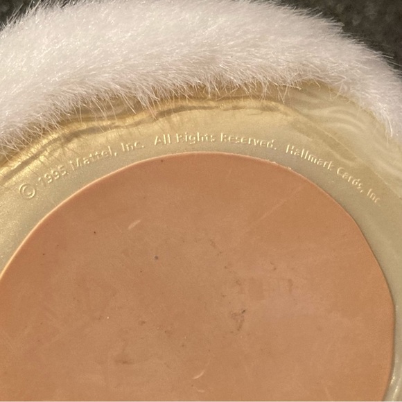 NIB Vtg Happy Holidays Barbie Stocking Hanger 1995 Hallmark for Mattel - Picture 8 of 15